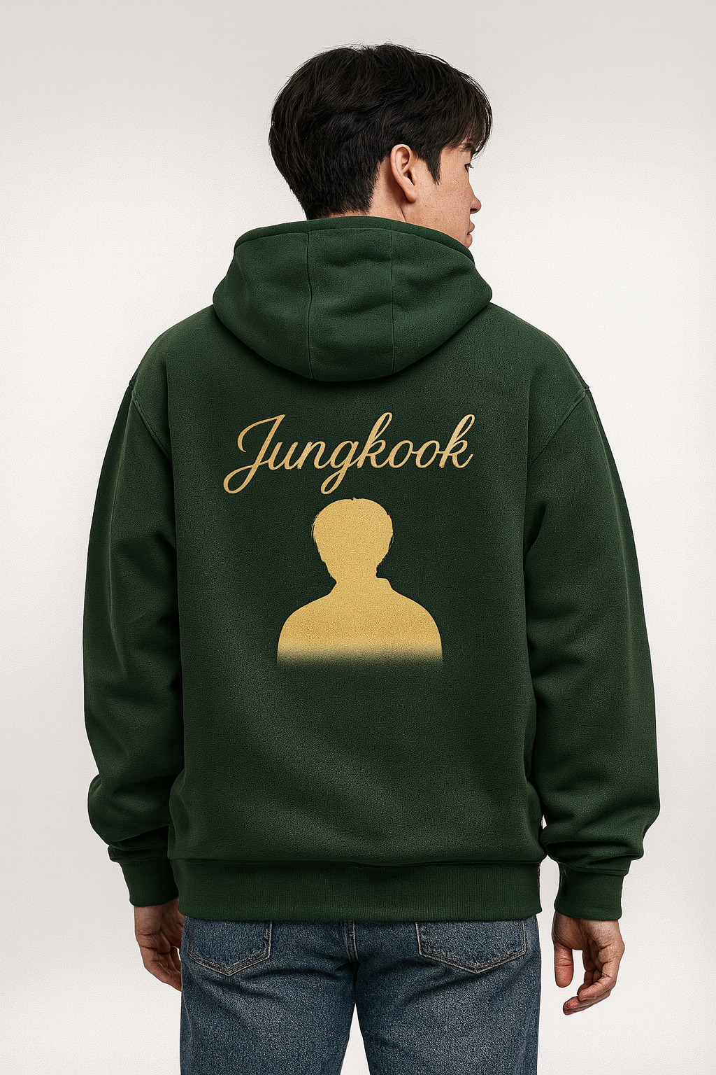 BTS Jungkook Golden Inspired Unisex Oversized Hoodie